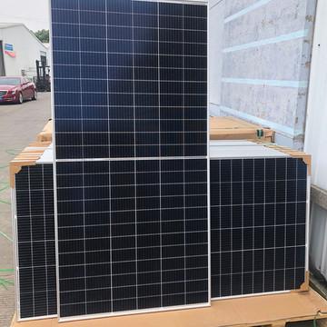 韩华双玻450w585w太阳能电池板b级组件常规310w450w光伏板销售